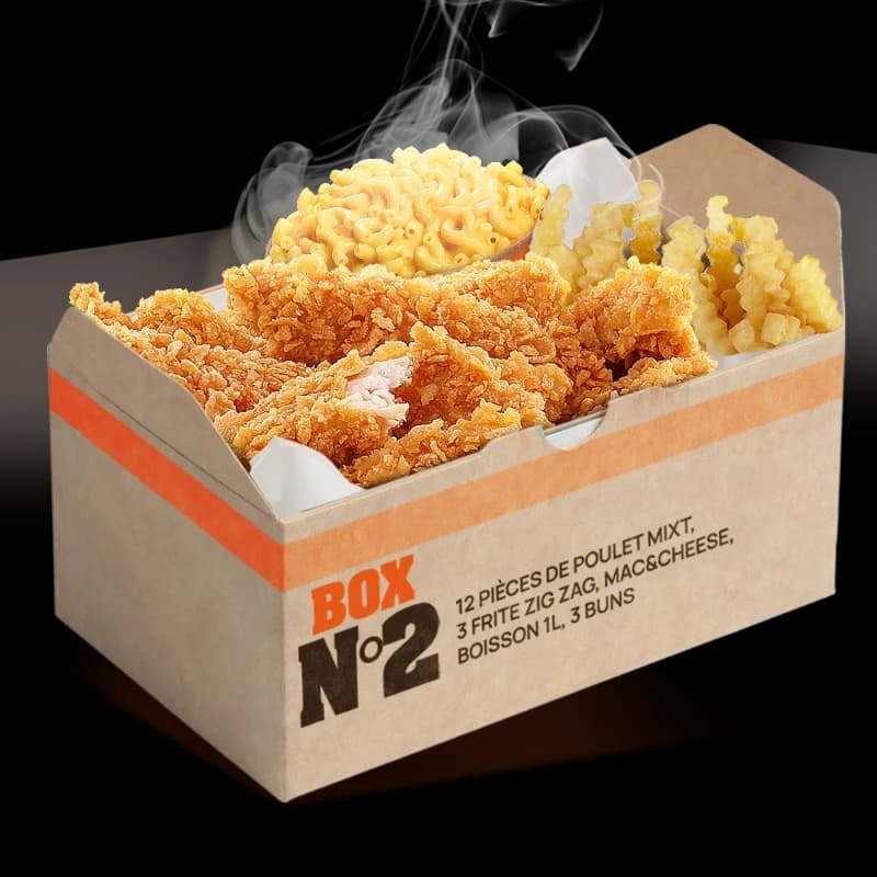 Box N°2 — Box à partager, 212 Chicken